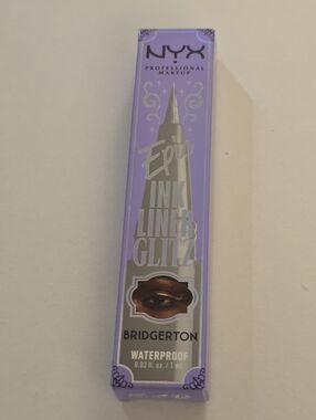 NYX Bridgerton Glitzed In Silver Liquid Eyeliner Pen Waterproof